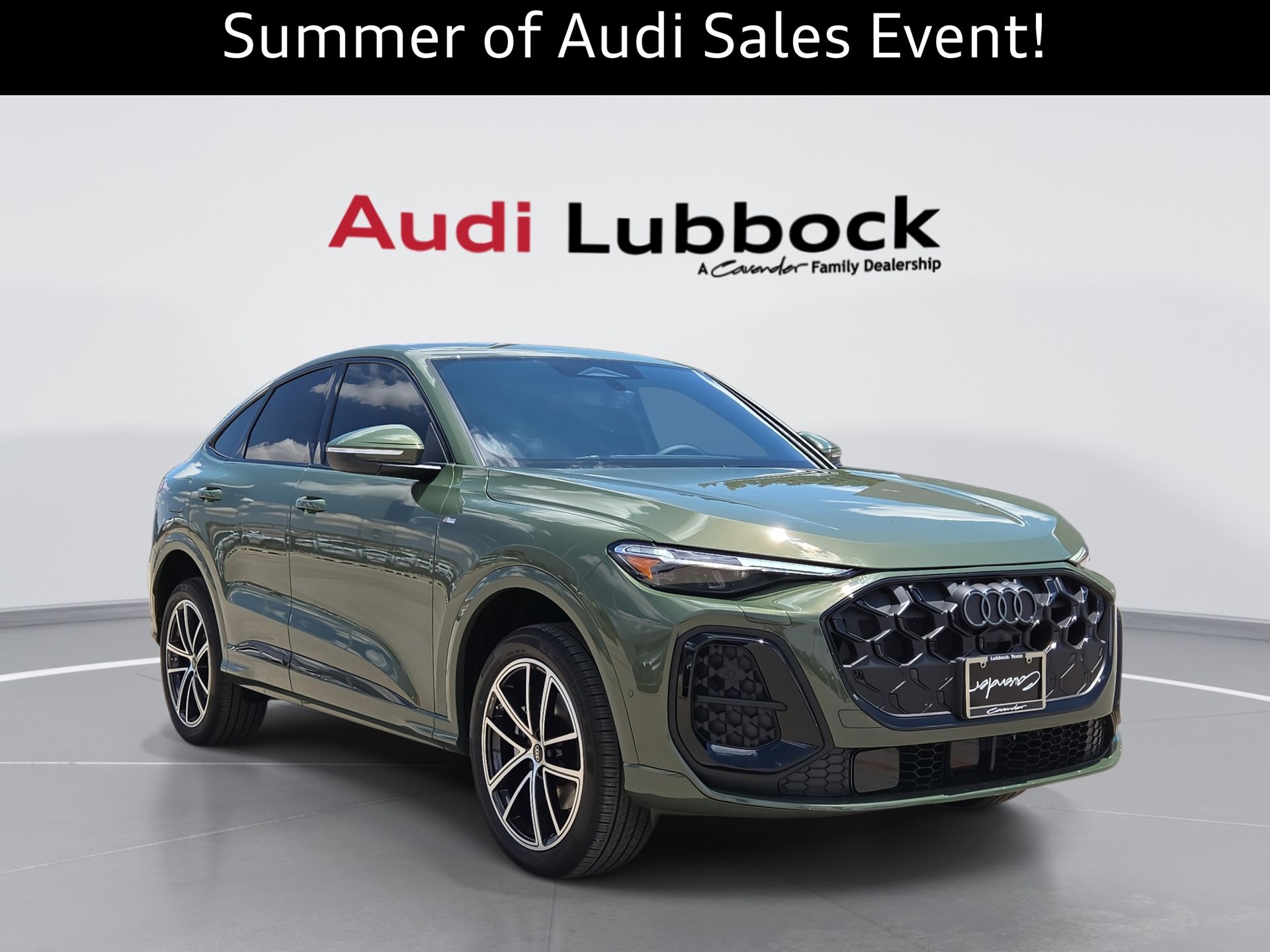 District Green 2026 Audi Q5 Sportback Sedan All-Wheel Drive 7-Speed Automatic