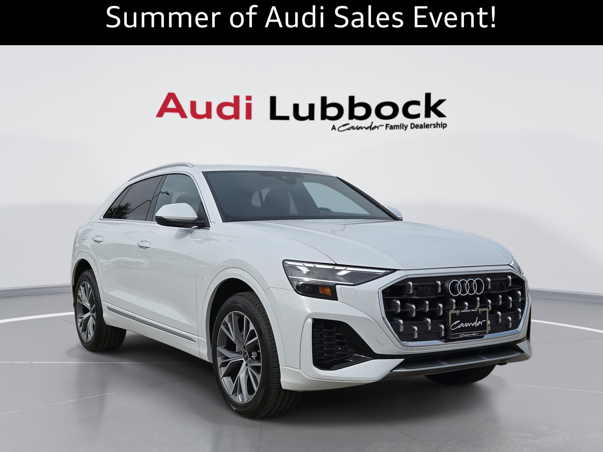 Glacier White 2026 Audi Q8 SUV / Crossover All-Wheel Drive 8-Speed Automatic