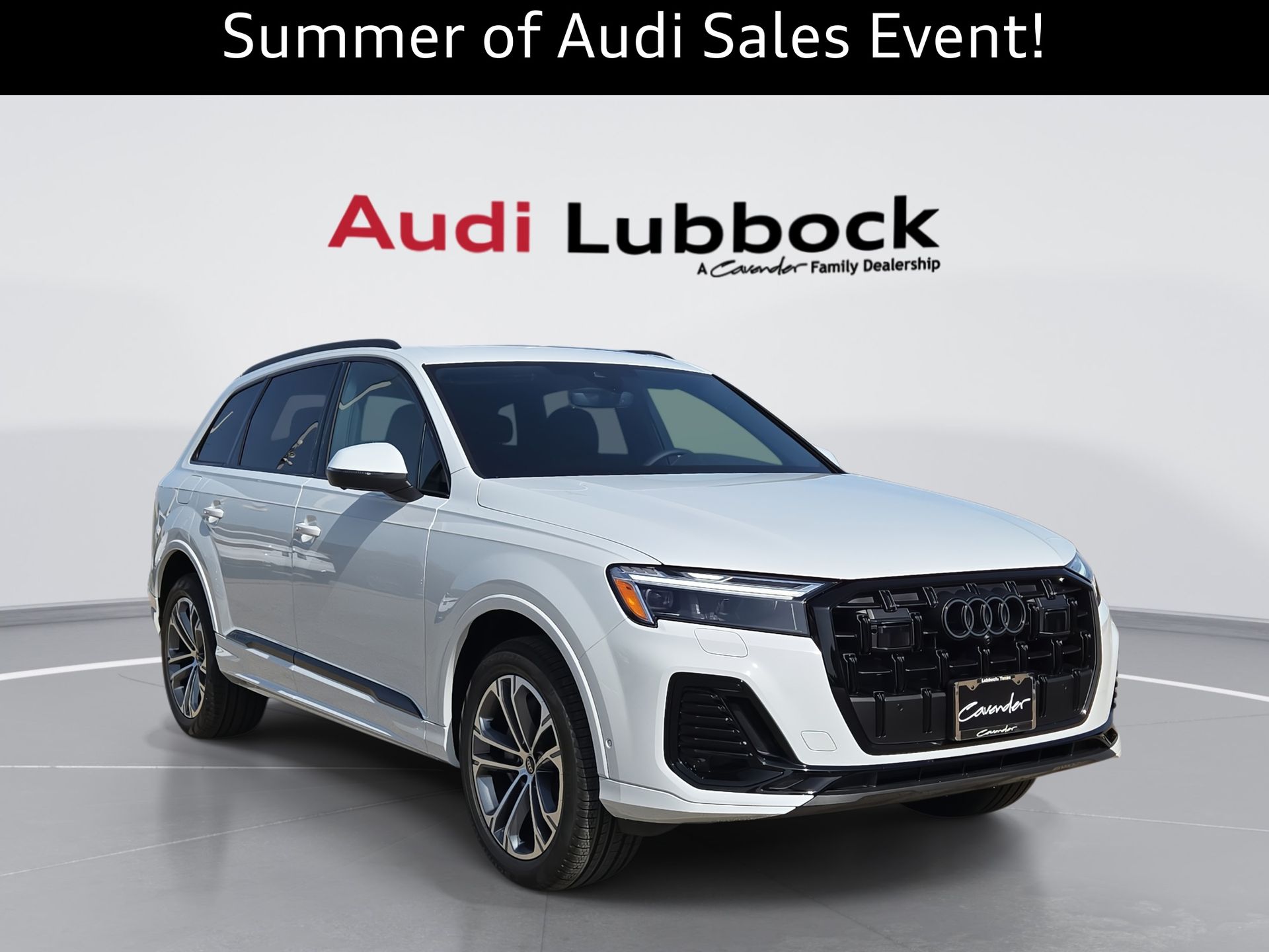 Glacier White 2026 Audi Q7 SUV / Crossover All-Wheel Drive 8-Speed Automatic