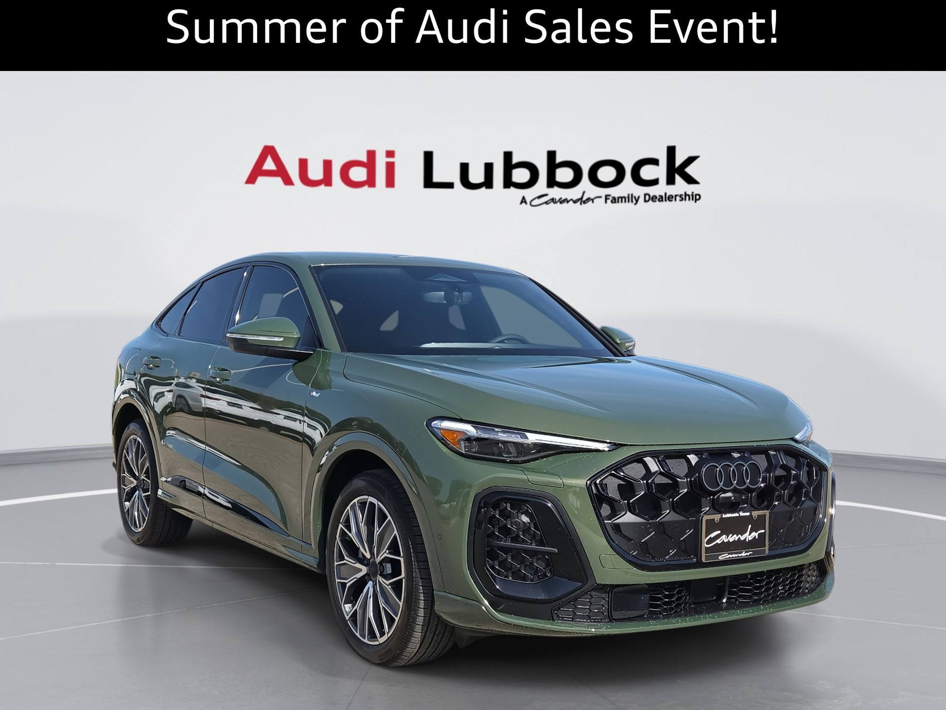 District Green 2026 Audi Q5 Sportback Sedan All-Wheel Drive 7-Speed Automatic