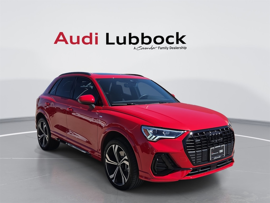 Certified 2024 Audi Q3 Premium Plus S Line Black Optics quattro SUV