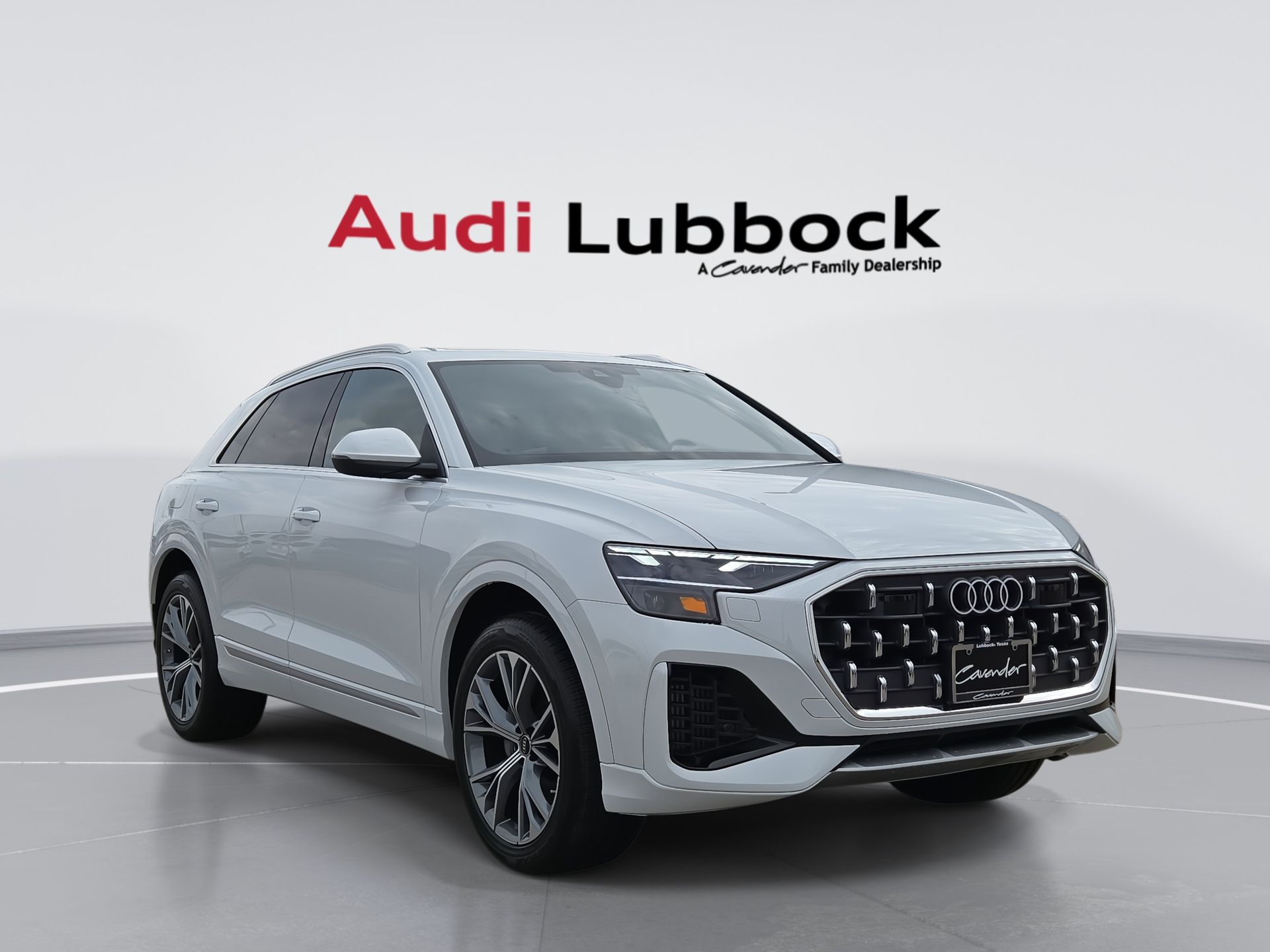 Glacier White 2026 Audi Q8 quattro Premium 55 TFSI SUV / Crossover All-Wheel Drive 8-Speed Automatic