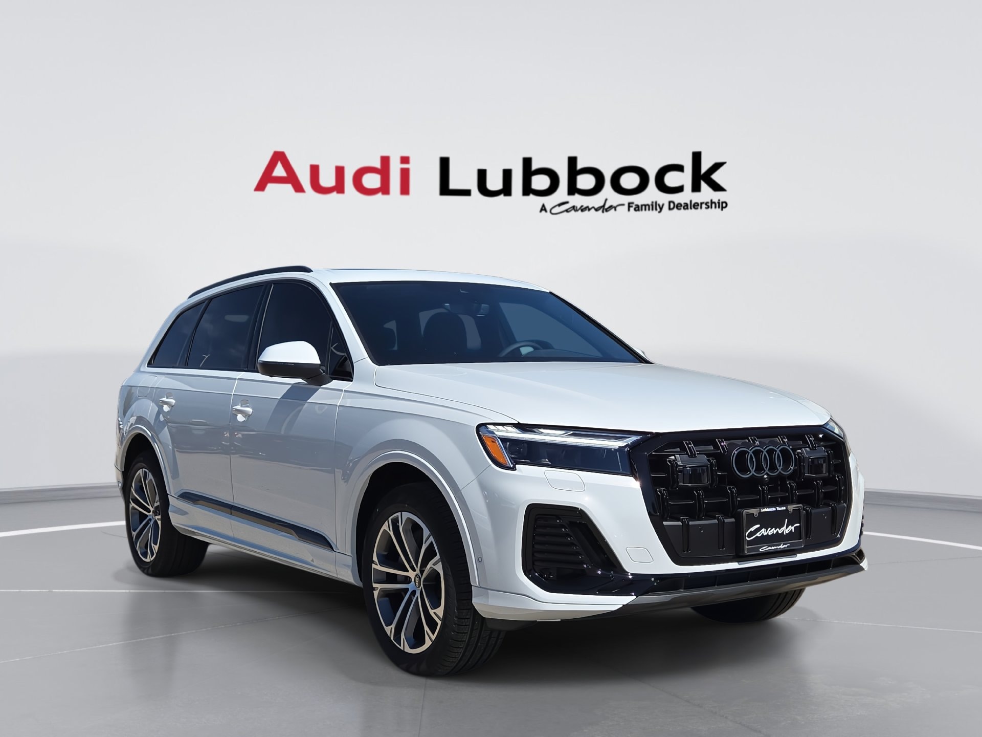 Glacier White 2026 Audi Q7 SUV / Crossover All-Wheel Drive 8-Speed Automatic