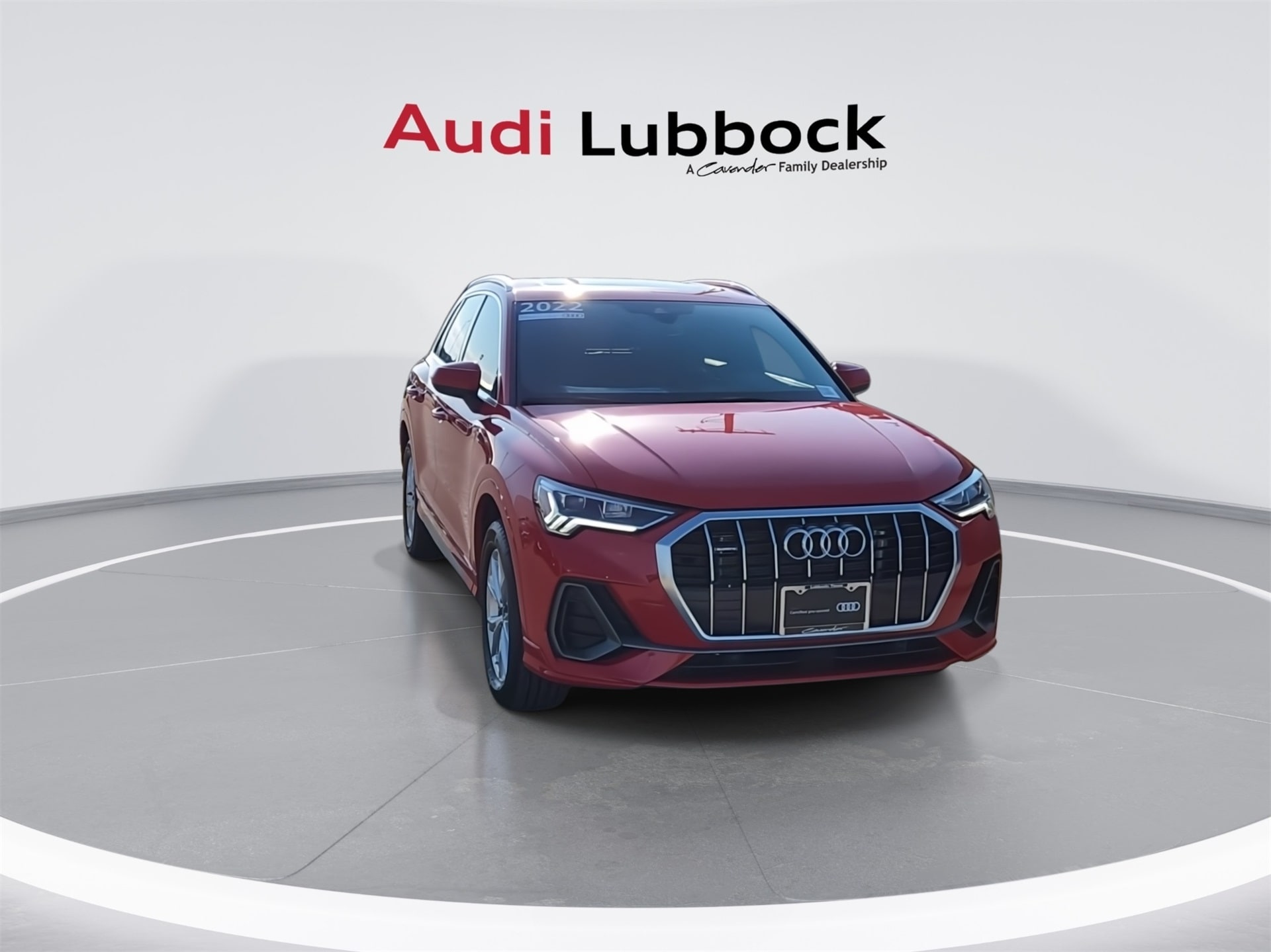 Used 2022 Audi Q3 S Line Premium Plus with VIN WA1EECF36N1150393 for sale in Lubbock, TX