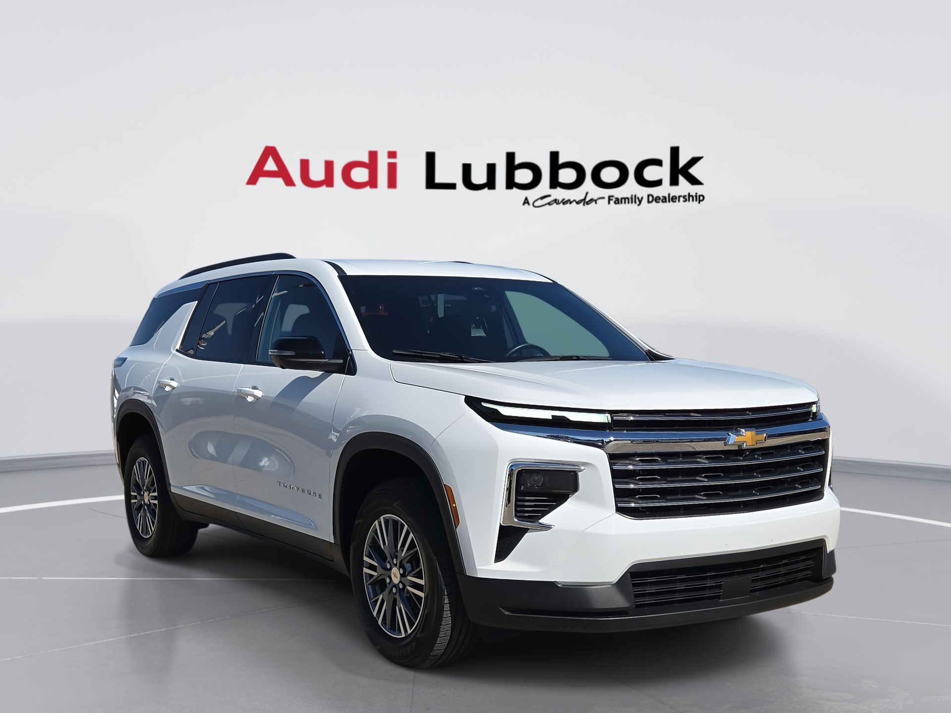 Summit White 2024 Chevrolet Traverse LT AWD SUV / Crossover Four-Wheel Drive 8-Speed Automatic