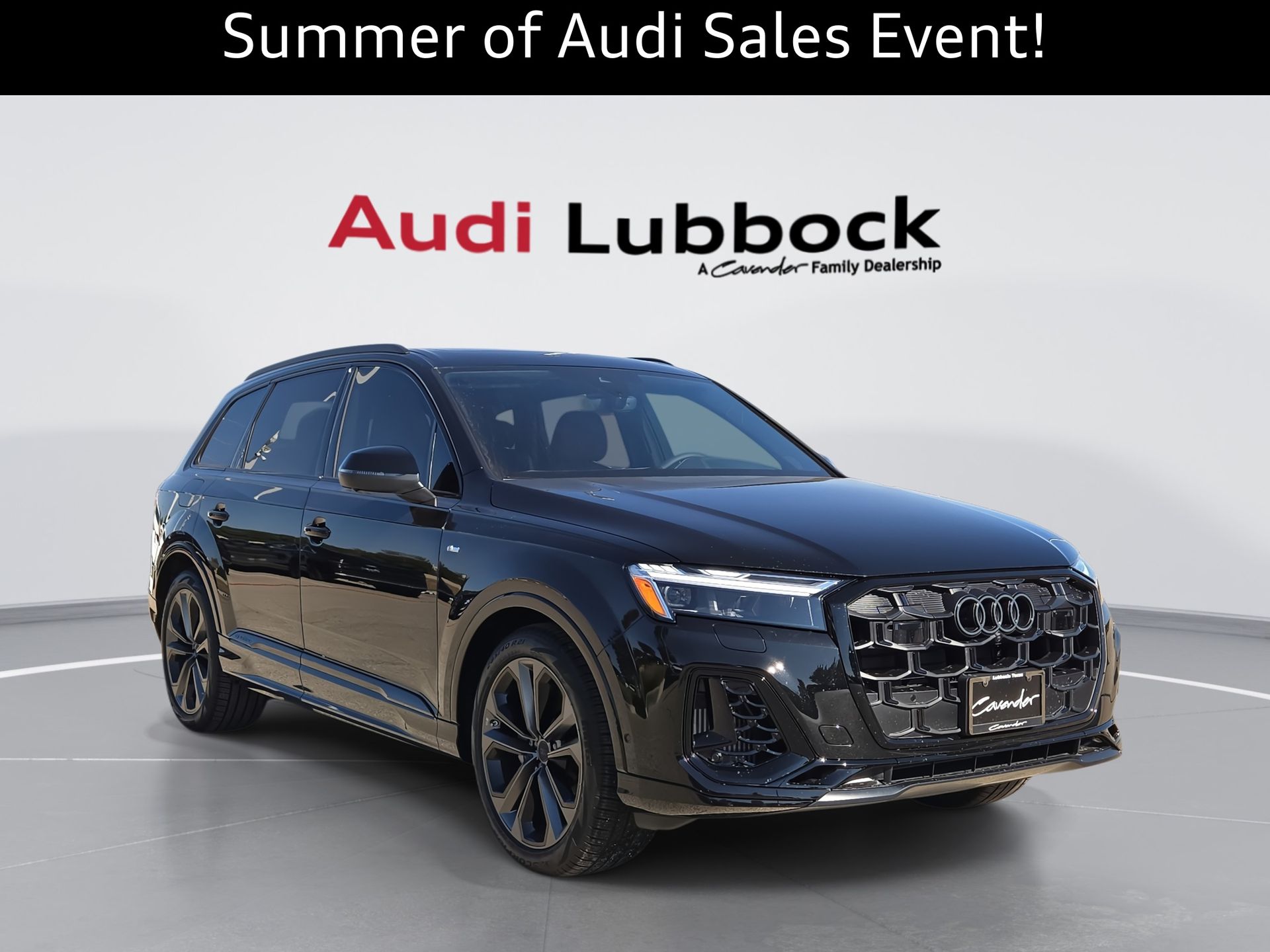Mythos Black 2026 Audi Q7 SUV / Crossover All-Wheel Drive 8-Speed Automatic