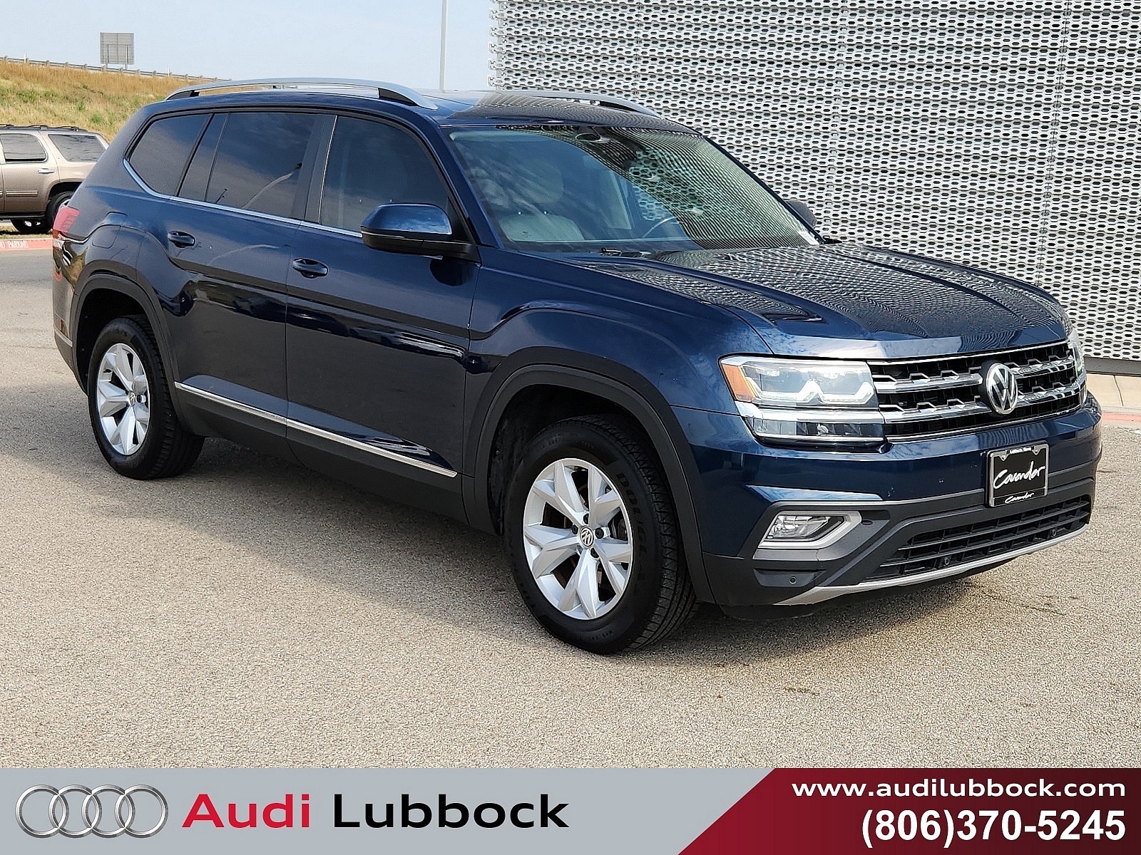 Used 2018 Volkswagen Atlas SEL with VIN 1V2ER2CA3JC553915 for sale in Lubbock, TX