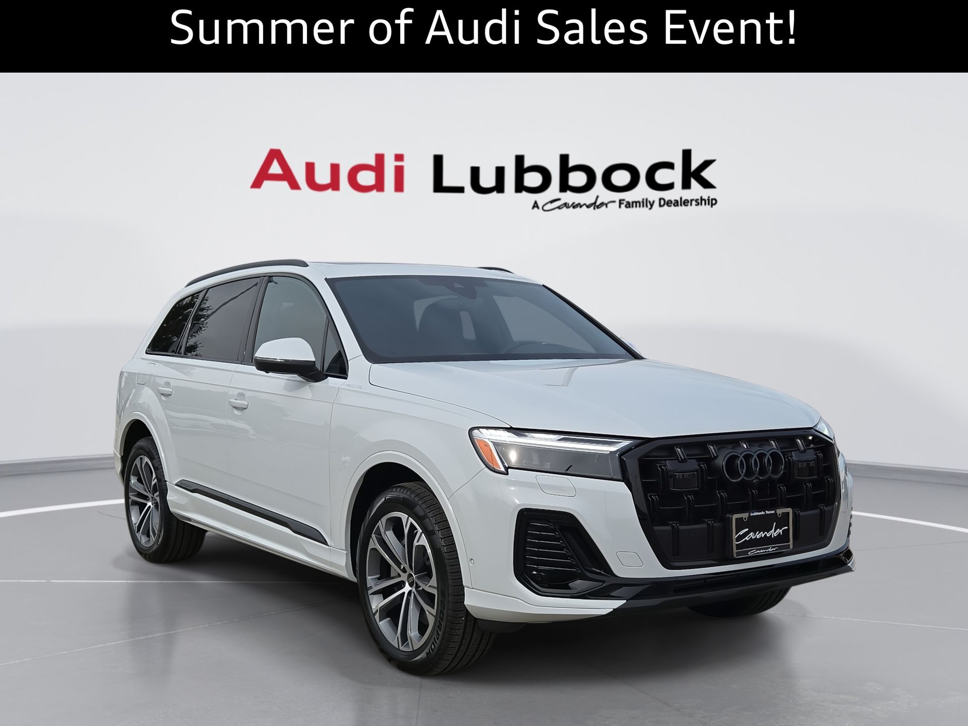 Glacier White 2026 Audi Q7 SUV / Crossover All-Wheel Drive 8-Speed Automatic
