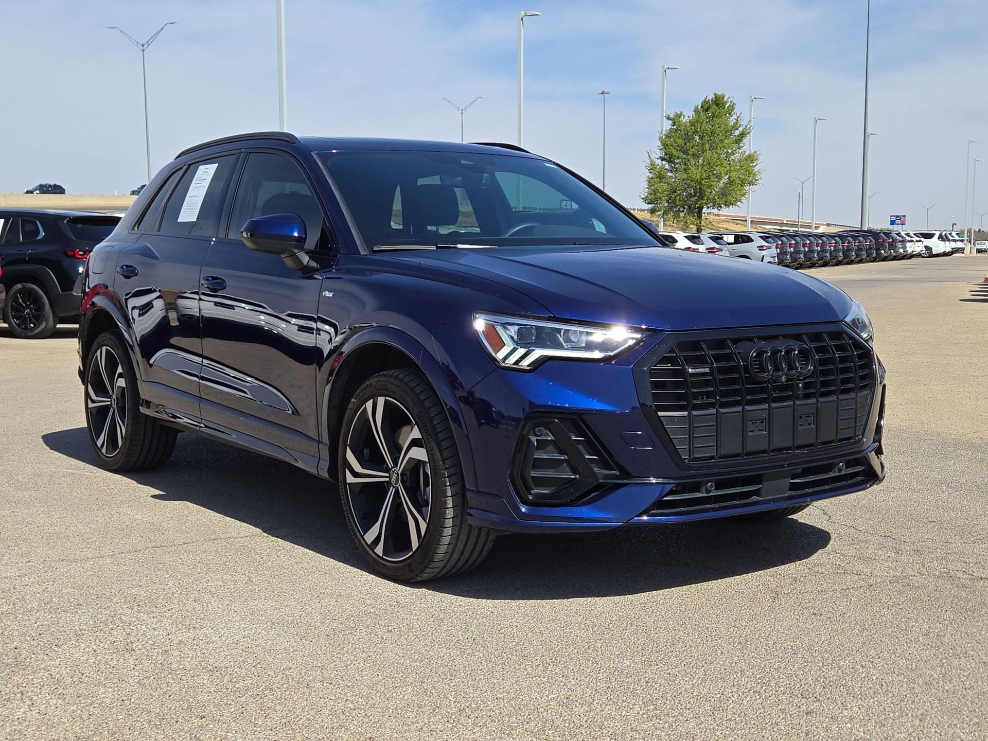 Navarra Blue Metallic 2023 Audi Q3 quattro Premium Plus S Line 45 TFSI SUV / Crossover All-Wheel Drive 8-Speed Automatic