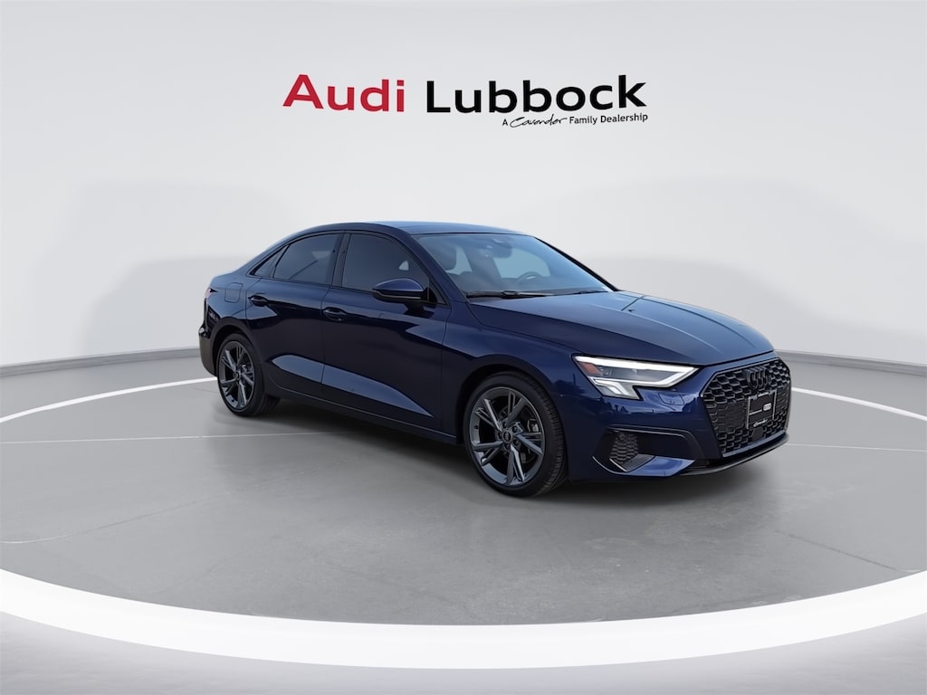 Certified 2024 Audi A3 40 Premium Plus Black Optics Sport Sedan