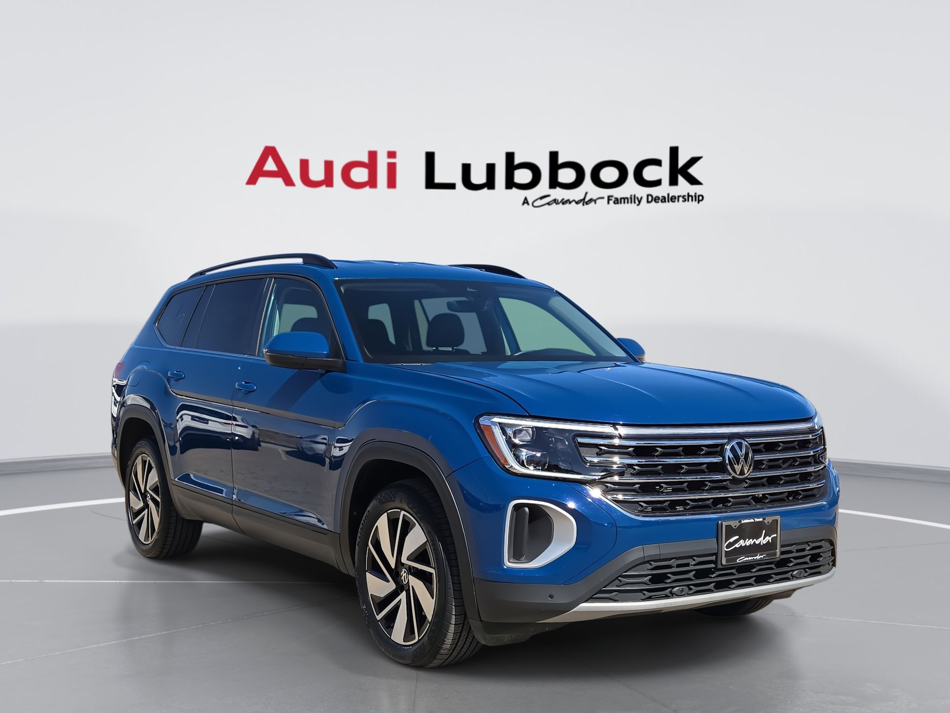 Mountain Lake Blue 2025 Volkswagen Atlas SE 4Motion with Technology SUV / Crossover All-Wheel Drive 8-Speed Automatic
