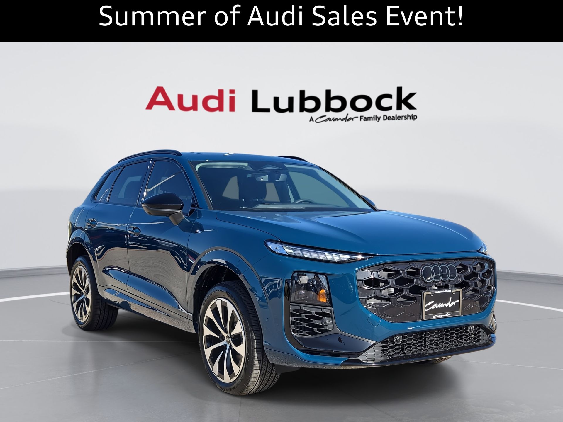 Malpelo Blue Metallic 2026 Audi Q3 SUV / Crossover All-Wheel Drive 7-Speed Automatic