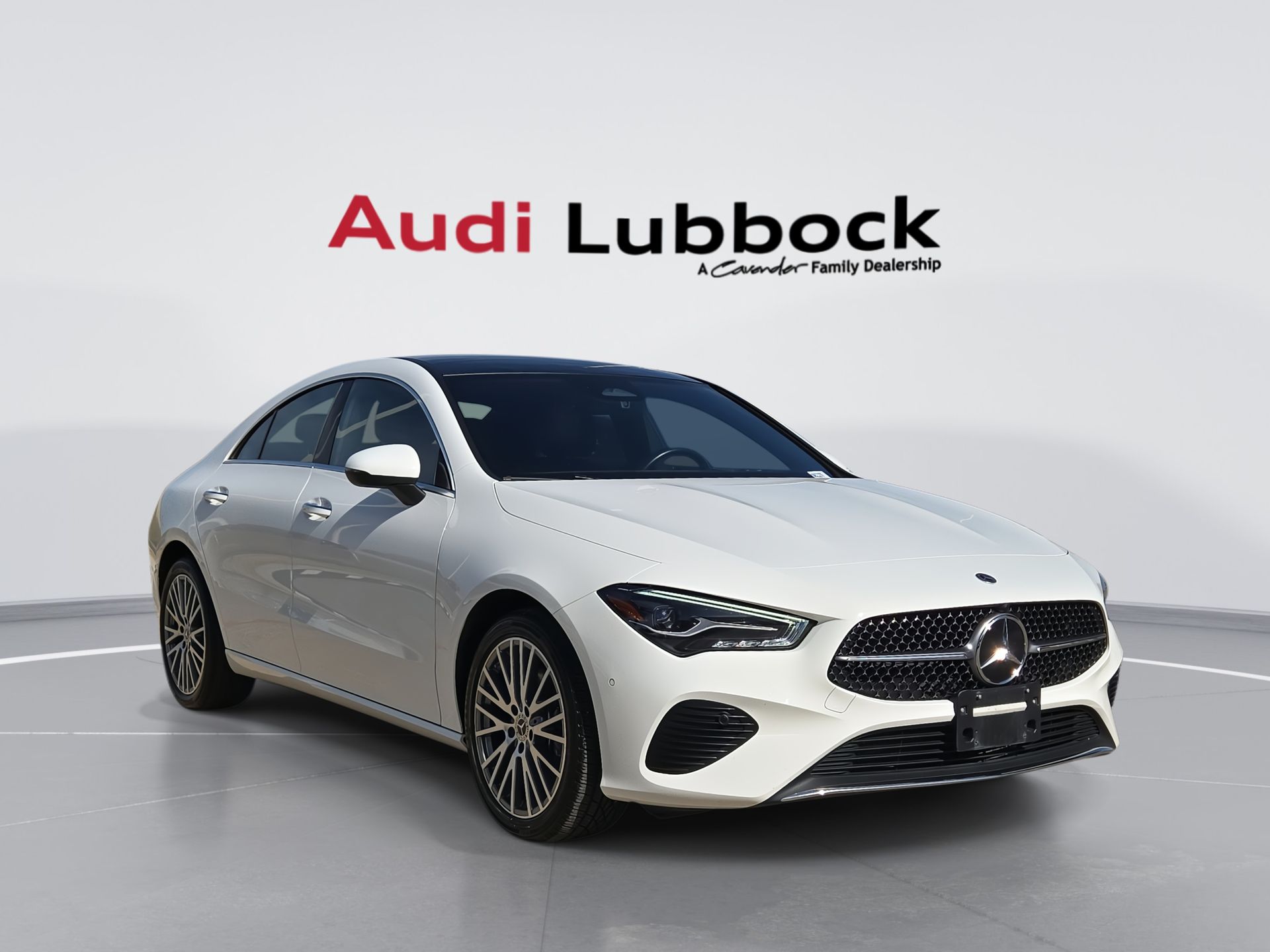 Polar White 2025 Mercedes-Benz CLA Coupe Front-Wheel Drive 8-Speed Dual Clutch