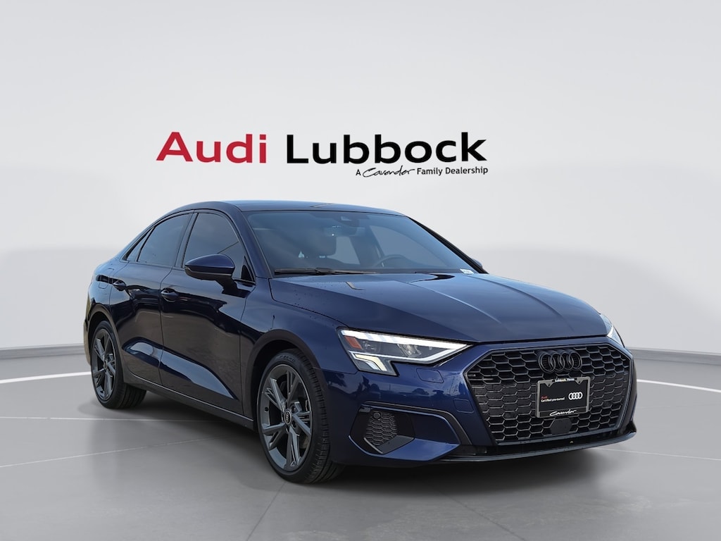 Certified 2024 Audi A3 40 Premium Plus Black Optics Sport Sedan