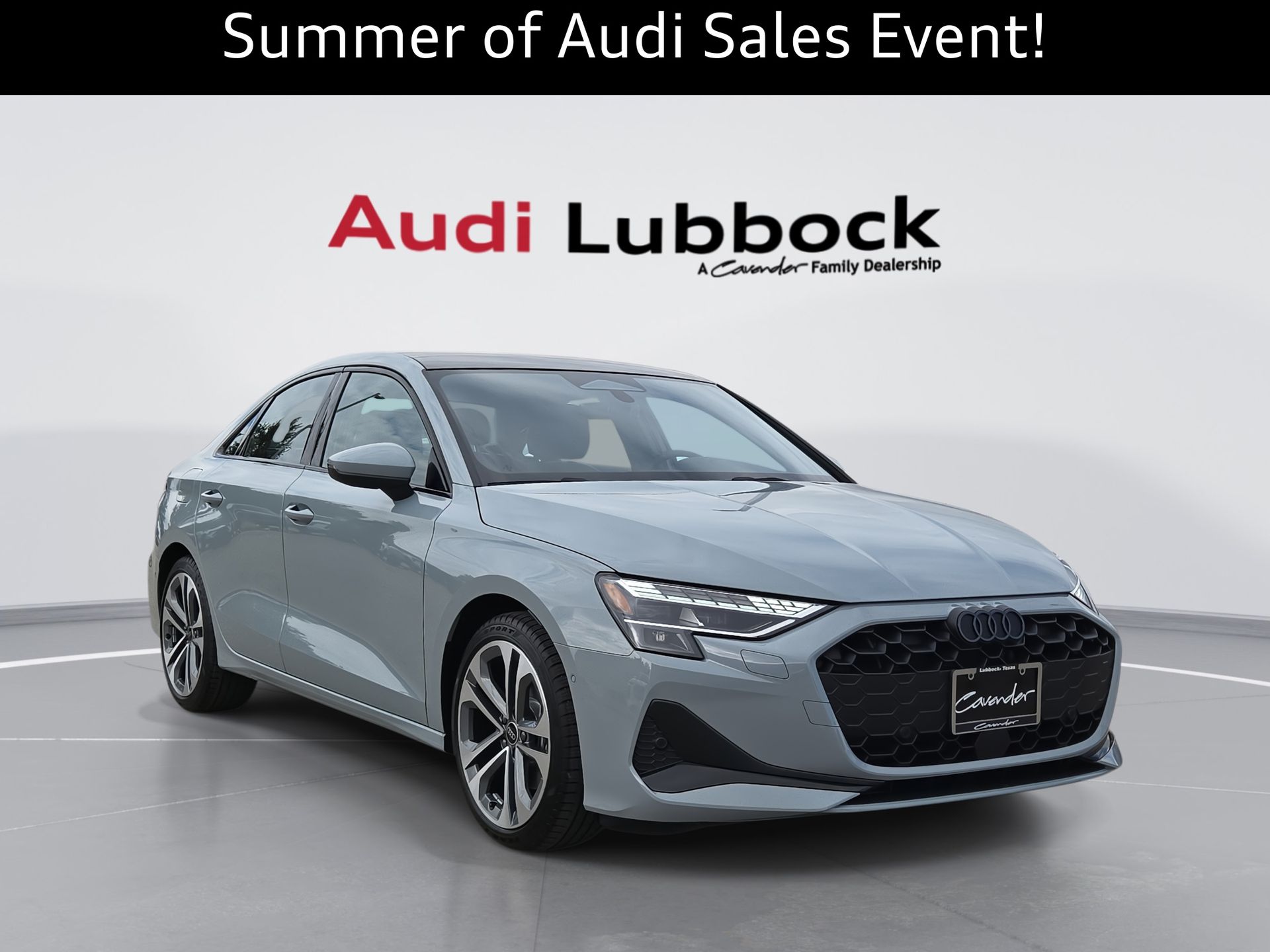 Arrow Gray Pearl Effect 2026 Audi A3 Sedan All-Wheel Drive 7-Speed Automatic