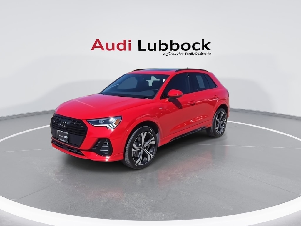 Certified 2024 Audi Q3 Premium Plus S Line Black Optics quattro SUV