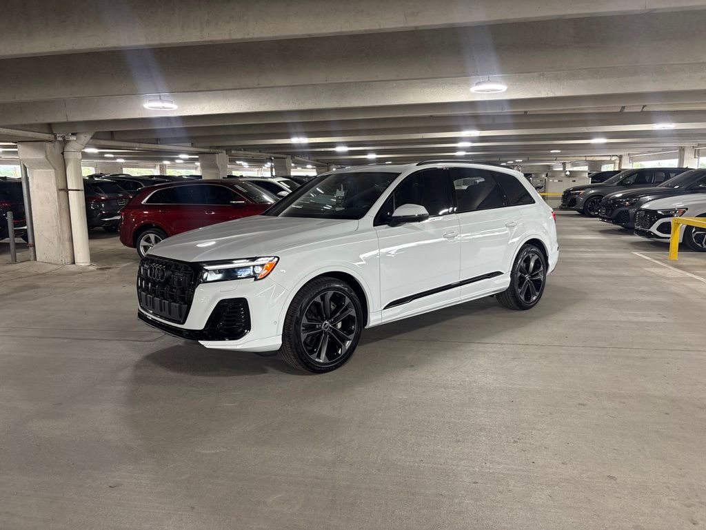 Glacier White Metallic 2026 Audi Q7 SUV / Crossover All-Wheel Drive 8-Speed Automatic