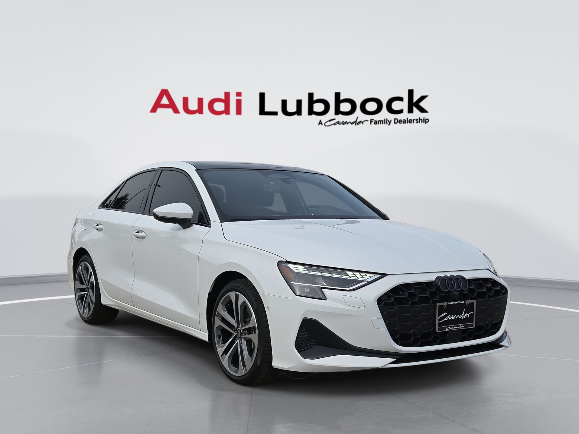 Arkona White 2026 Audi A3 Sedan All-Wheel Drive 7-Speed Automatic