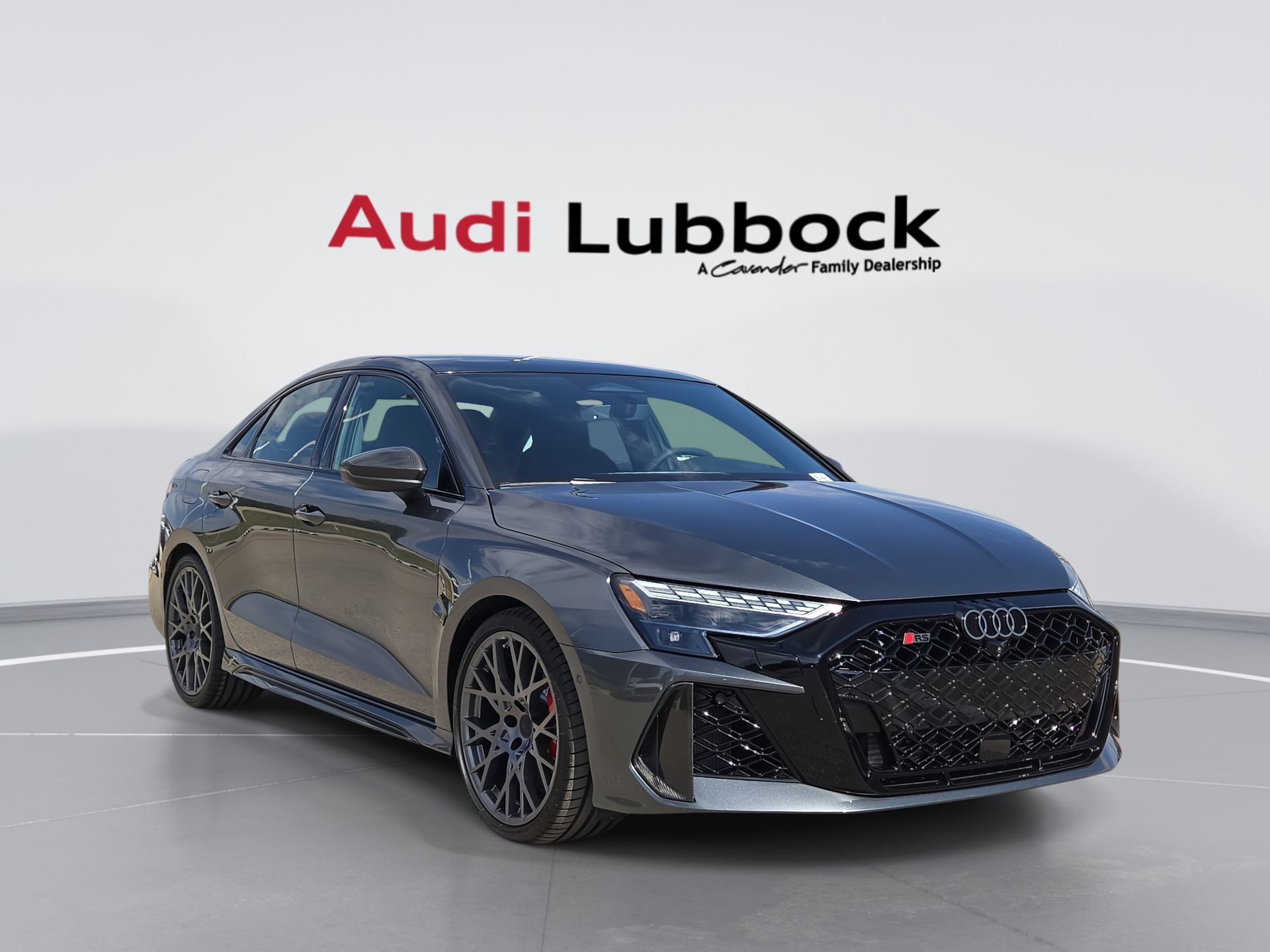 Daytona Gray Pearl Effect 2026 Audi RS 3 Sedan All-Wheel Drive 7-Speed Automatic