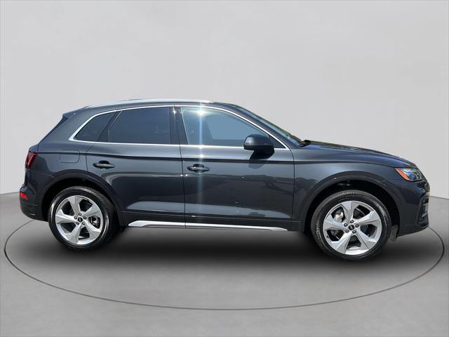 Used 2021 Audi Q5 Premium Plus with VIN WA1BAAFY6M2128272 for sale in Lynbrook, NY