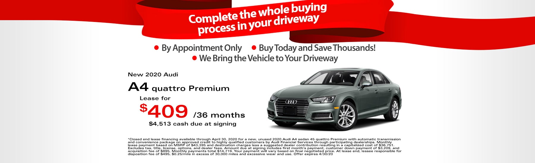 Audi A4 Lease Special Audi Lynbrook