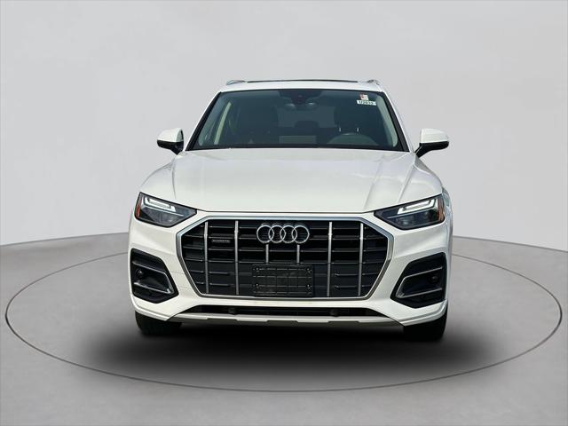 Used 2021 Audi Q5 Premium with VIN WA1AAAFY7M2128034 for sale in Lynbrook, NY