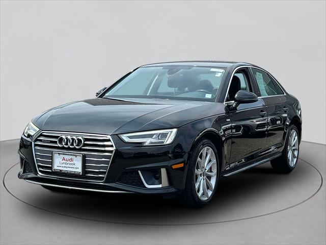 Used 2019 Audi A4 Premium Plus with VIN WAUENAF41KA003331 for sale in Lynbrook, NY