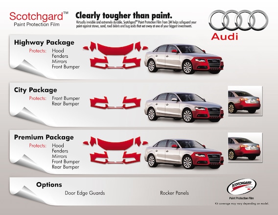 3m paint protection film - clear bra-the real thing!!! - Audi
