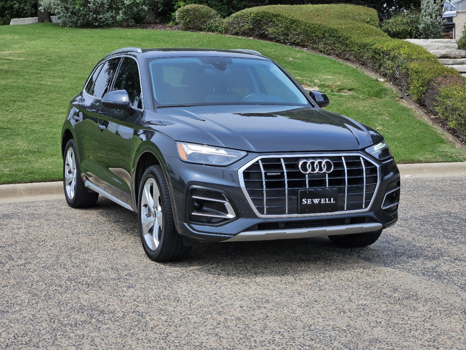 Used 2021 Audi Q5 Premium Plus with VIN WA1BAAFY6M2082572 for sale in Mckinney, TX