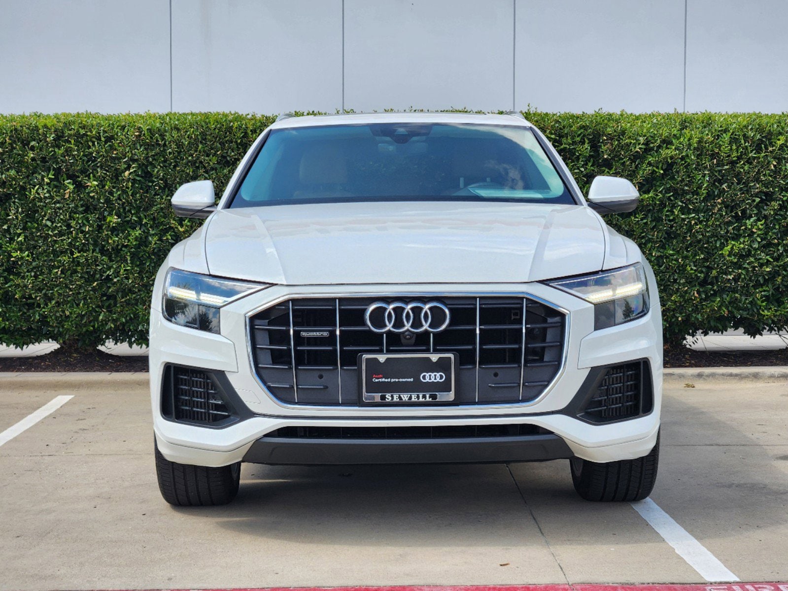 Certified 2021 Audi Q8 Premium Plus with VIN WA1BVAF18MD032042 for sale in Mckinney, TX