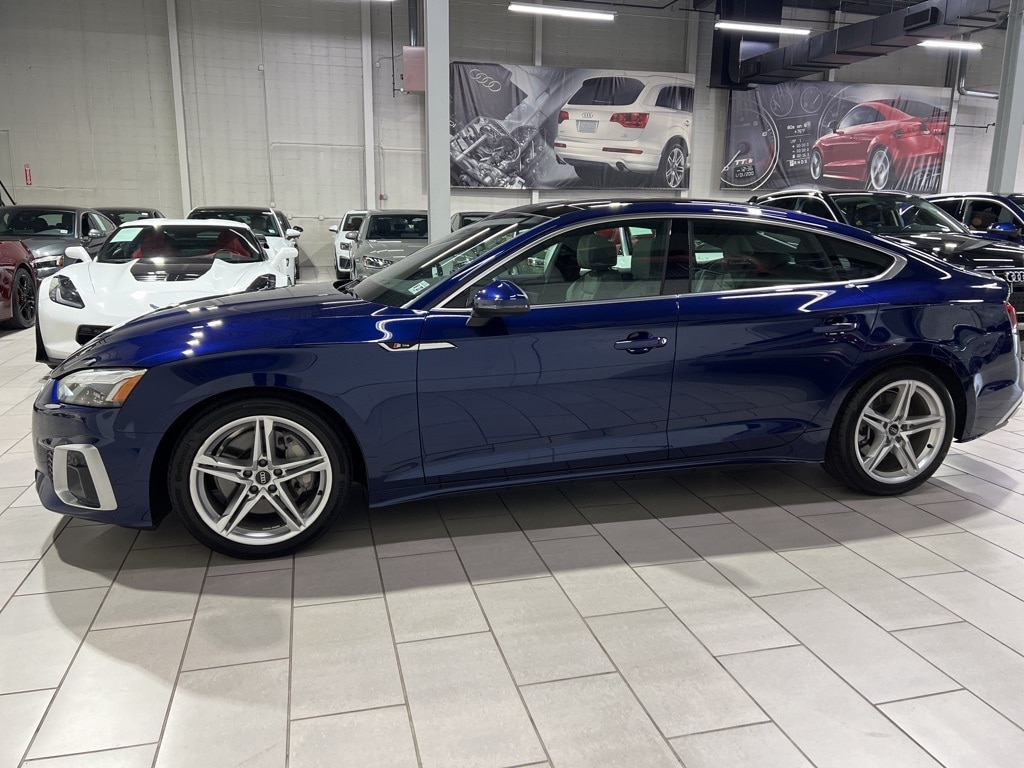 Certified 2022 Audi A5 Sportback Premium Plus with VIN WAUFACF55NA035305 for sale in Secaucus, NJ