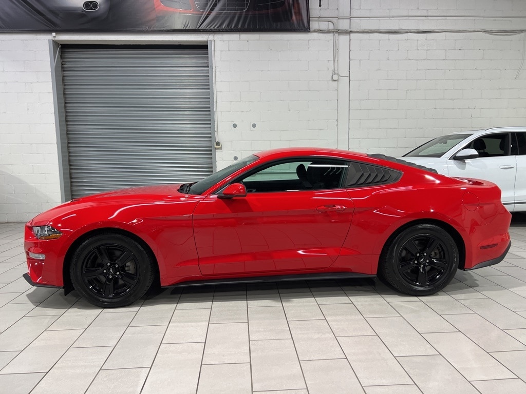 Used 2018 Ford Mustang EcoBoost with VIN 1FA6P8TH3J5113313 for sale in Secaucus, NJ