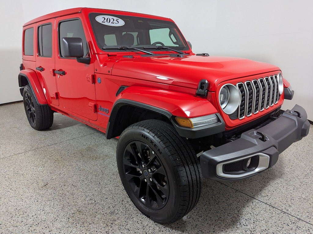 Used 2025 Jeep Wrangler 4xe Sahara 4x4 SUV