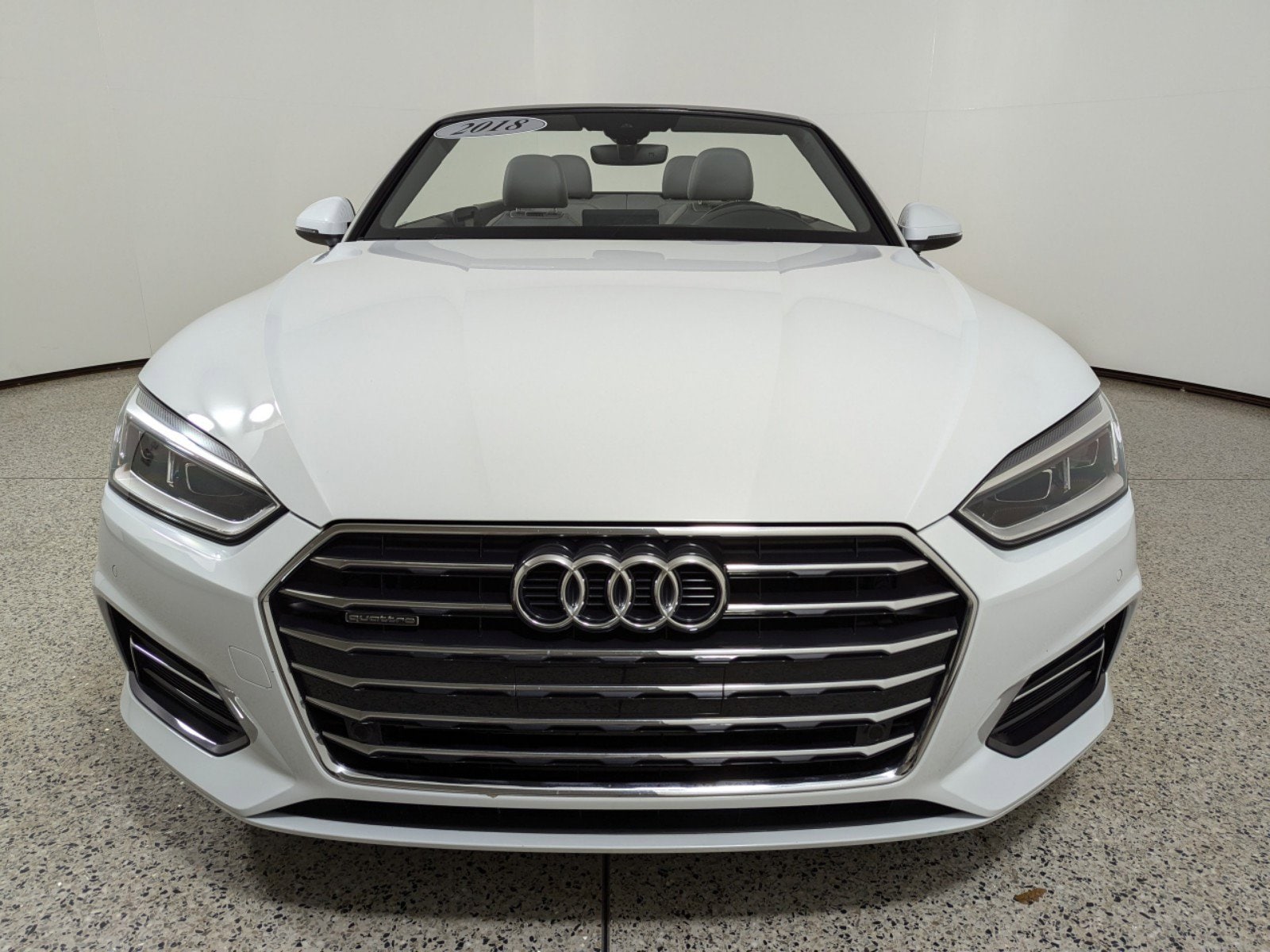 Used 2018 Audi A5 Cabriolet Premium Plus with VIN WAUYNGF57JN001180 for sale in Melbourne, FL