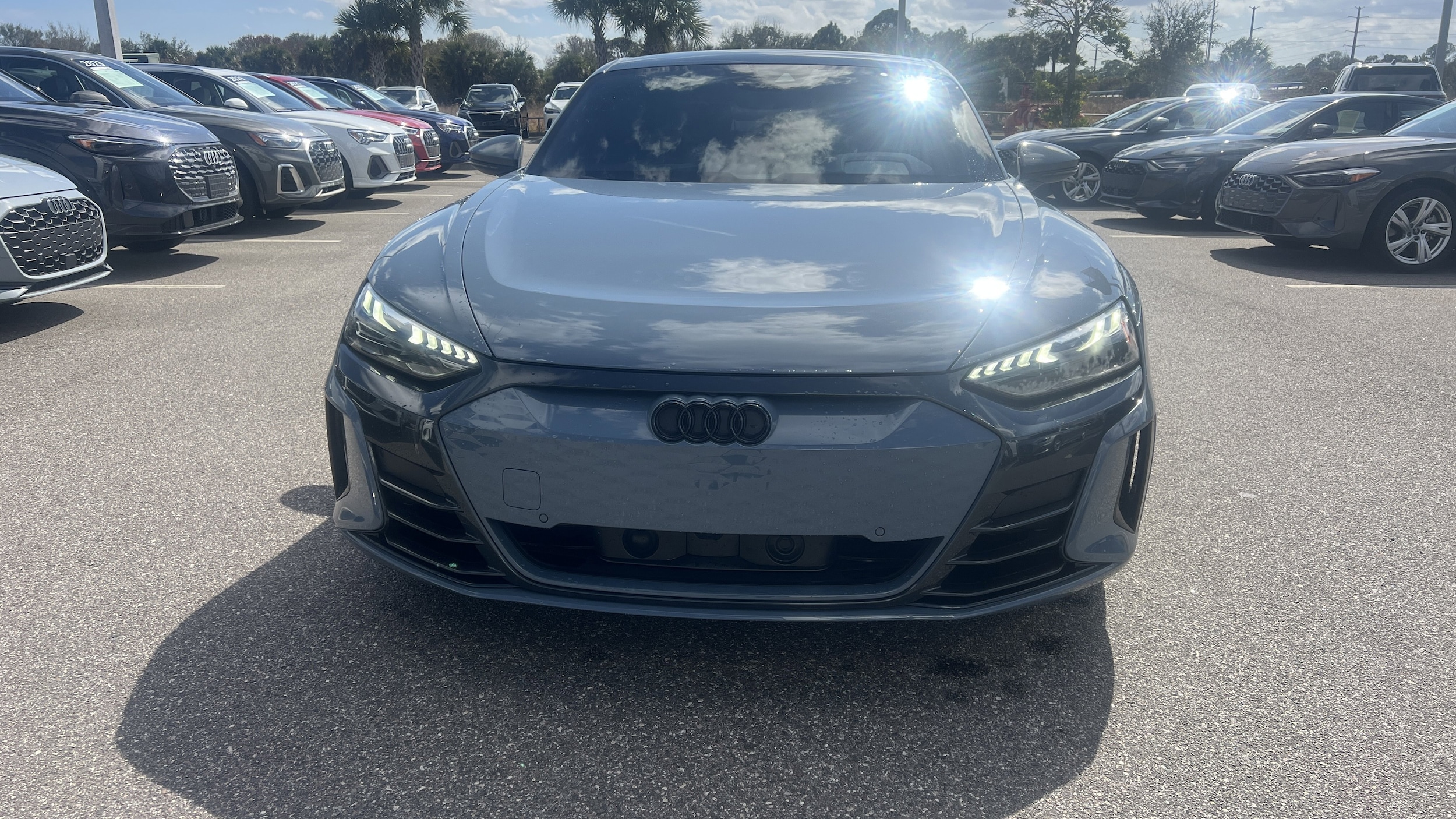 Used 2023 Audi e-tron GT Premium Plus with VIN WAUFJBFW3P7003875 for sale in West Melbourne, FL