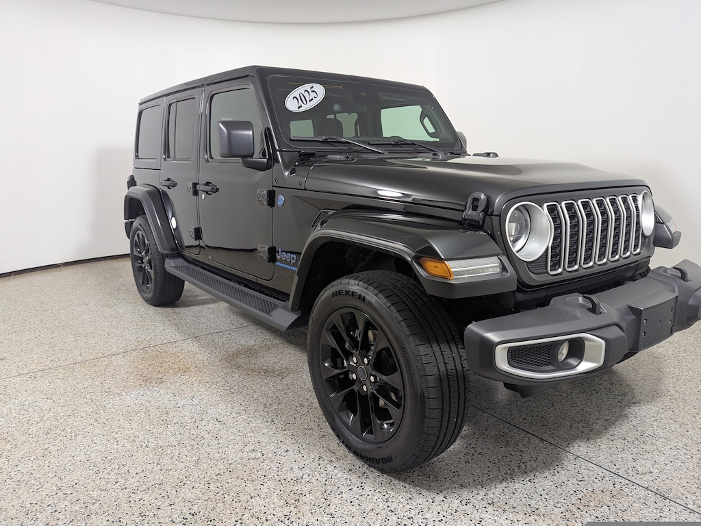 Used 2025 Jeep Wrangler 4xe Sahara 4x4 SUV