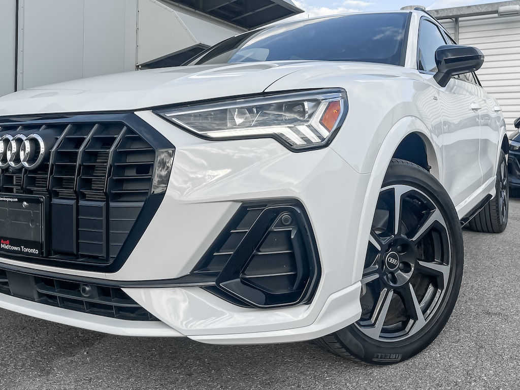 Certified 2022 Audi  45 Technik quattro w/ S line Sport + Black Optics SUV