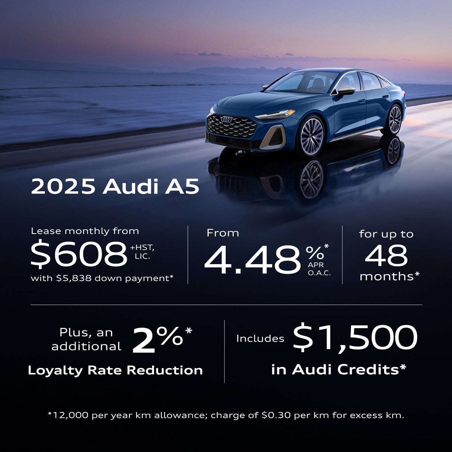 2025 Audi A5 Lease & Finance Offer;