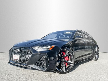 2023 Audi RS 6 Avant 4.0T quattro w/ Black Optics Pkg|B&O 3D Wagon