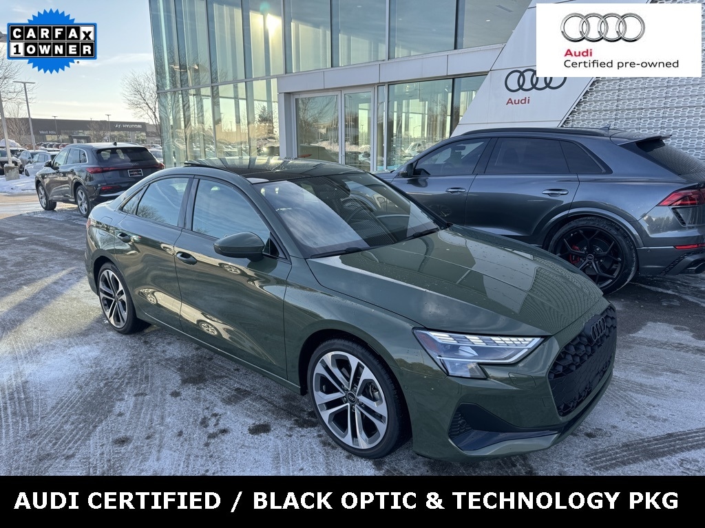 Certified 2025 Audi A3 40 Premium Plus Sedan