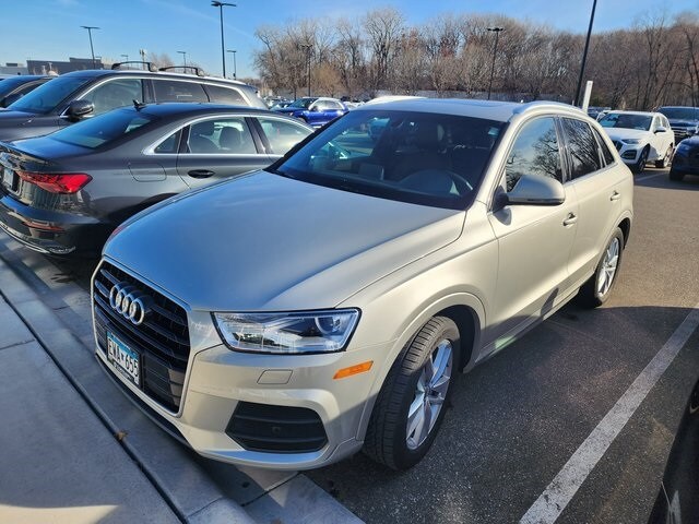 Used 2016 Audi Q3 Premium Plus with VIN WA1EFCFS5GR011798 for sale in Maplewood, Minnesota