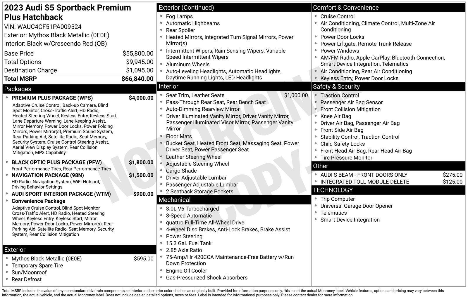 Thumbnail: 2023 Audi S5 - 6