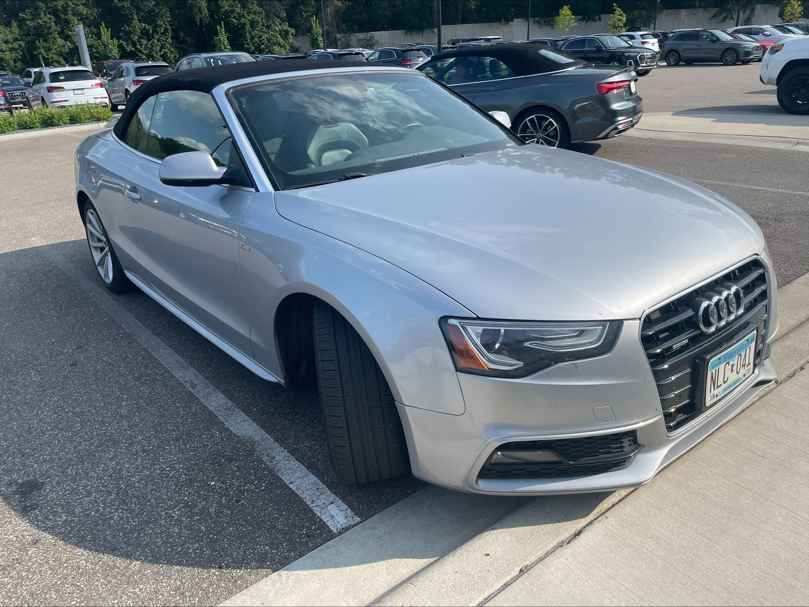 Used 2015 Audi A5 Cabriolet Premium Plus with VIN WAUMFAFH2FN000853 for sale in Minneapolis, MN