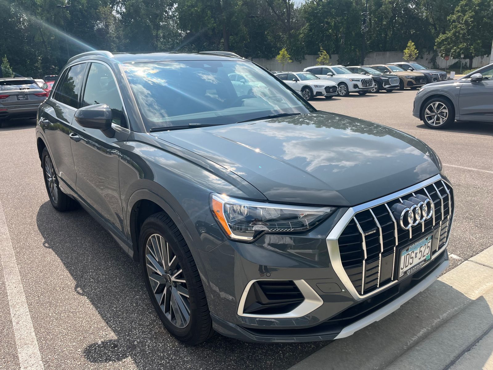 Used 2022 Audi Q3 Premium with VIN WA1AUCF37N1135693 for sale in Minneapolis, MN