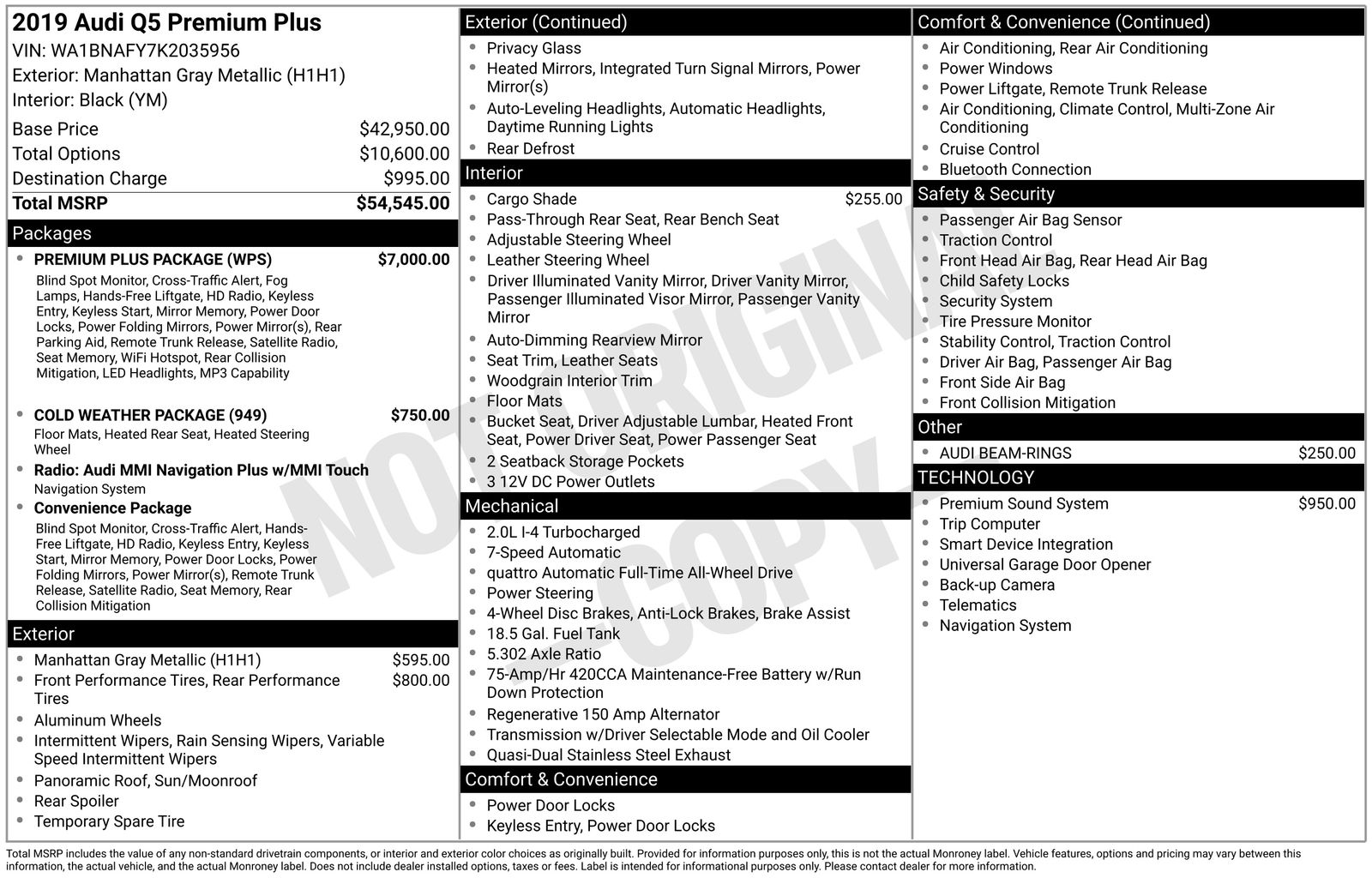 Thumbnail: 2019 Audi Q5 - 5