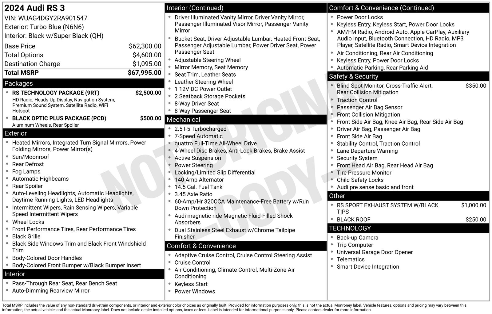 Thumbnail: 2024 Audi RS 3 - 6