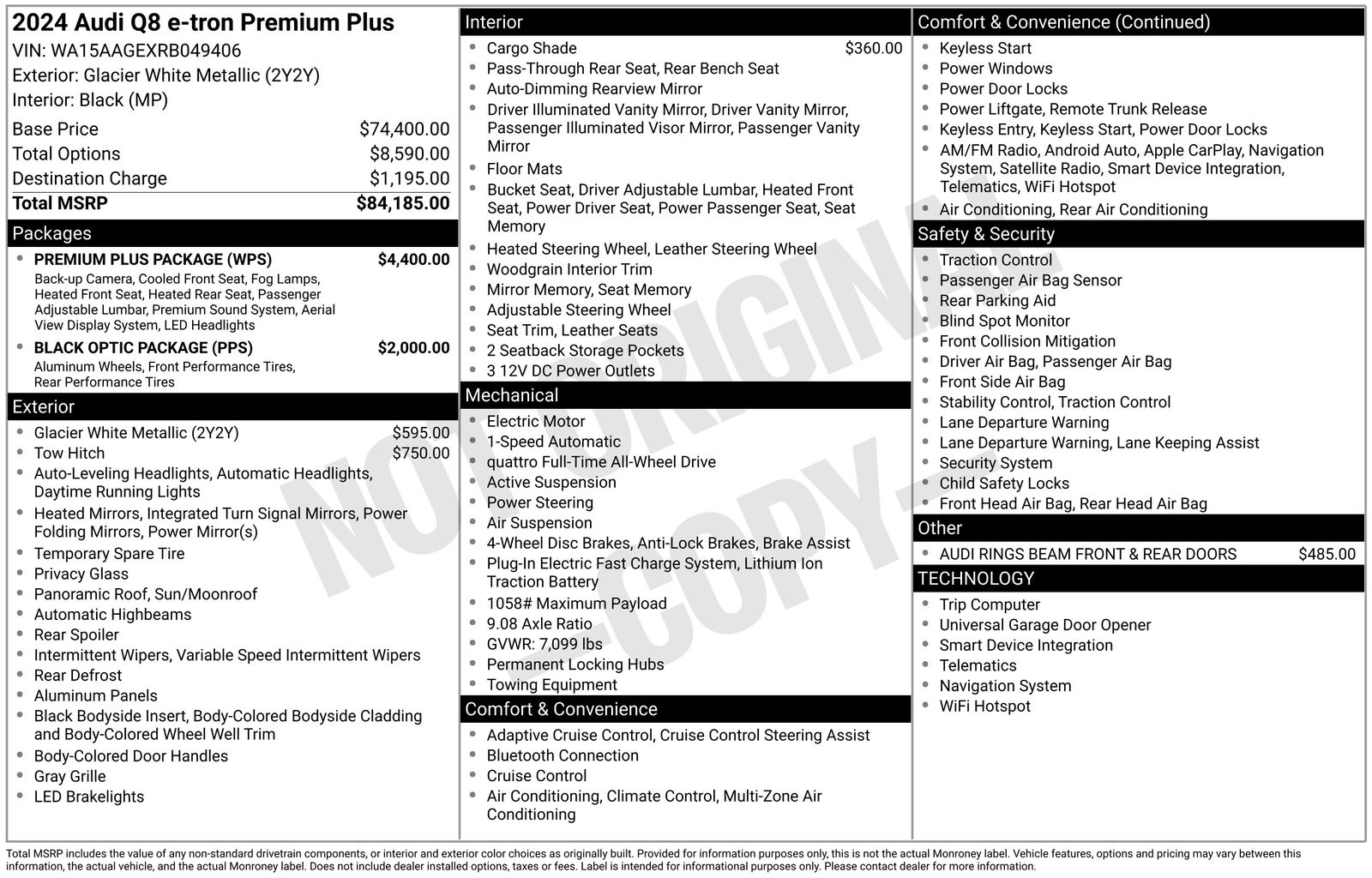 Thumbnail: 2024 Audi Q8 e-tron - 6