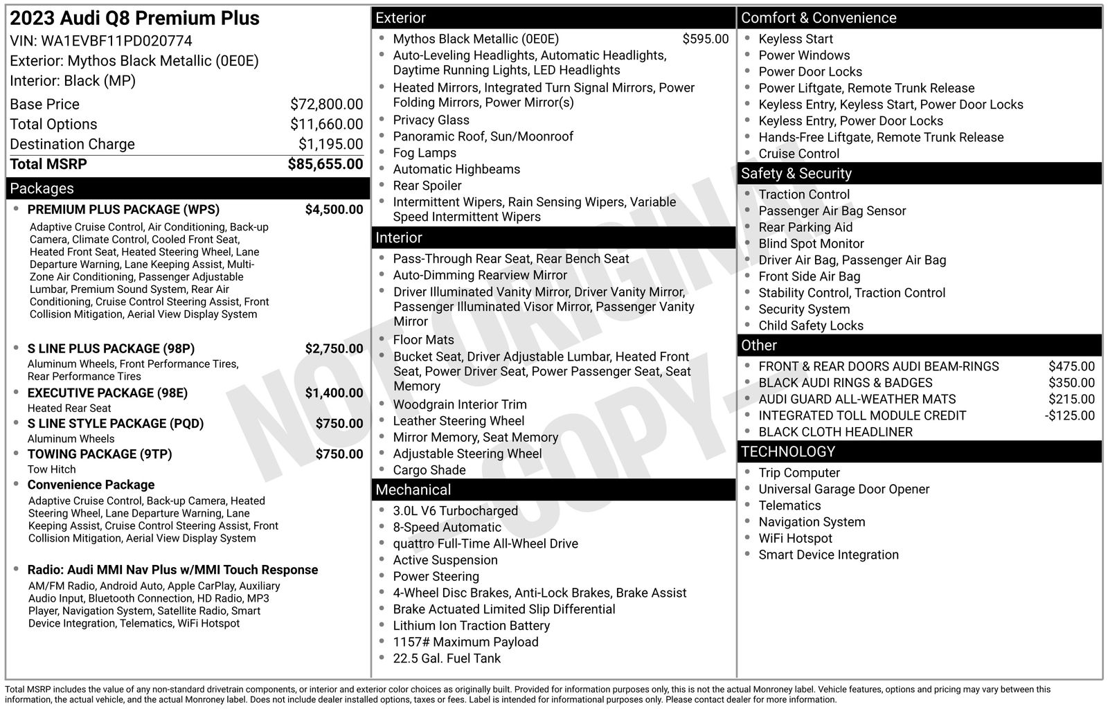 Thumbnail: 2023 Audi Q8 - 6