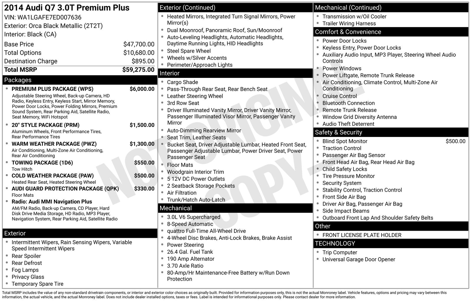 Thumbnail: 2014 Audi Q7 - 5