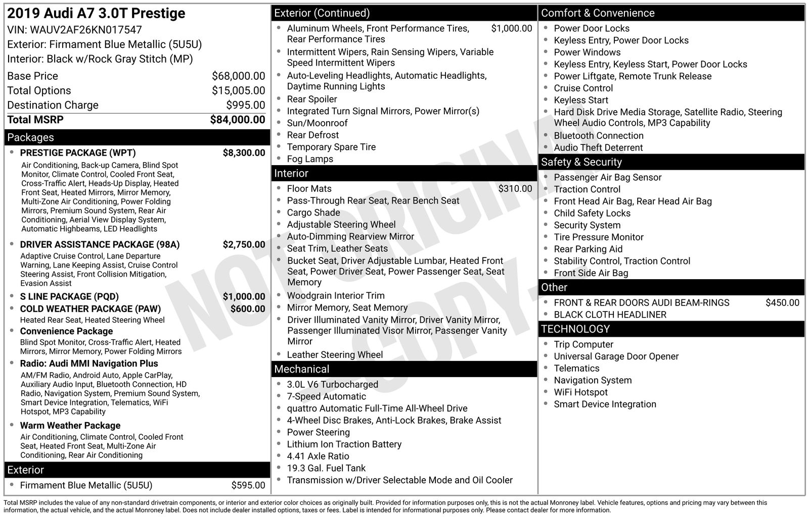 Thumbnail: 2019 Audi A7 - 5